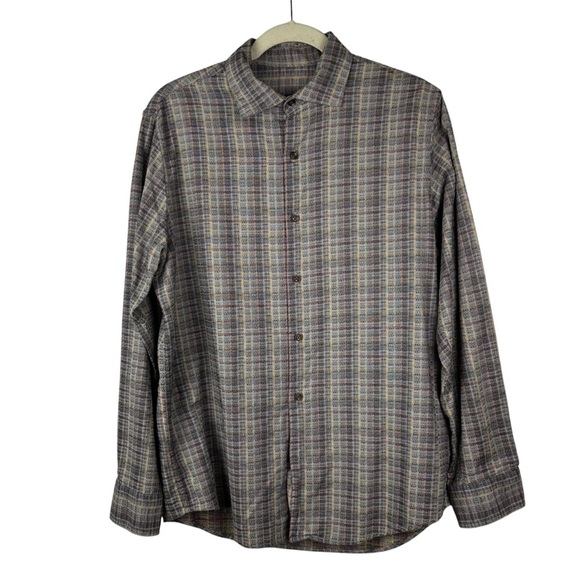 Tasso Elba Men’s Printed Button up Shirt Size M Business Cotton Contemporary - Picture 1 of 10